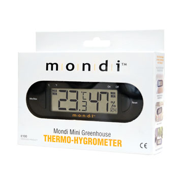 Mondi - Mondi Mini Greenhouse Thermo-Hygrometer #MONDIE100
