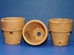 Clay Pots – 3" Handmade - CLAYPOT