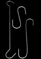 Hangers, Wire "S" Hooks 
