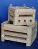 Wood Baskets - Square - Cedar 