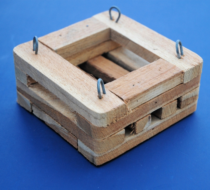 Slatted Timber Raft - Wood Slat Raft