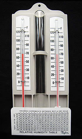 Wet / Dry Hygrometer 
