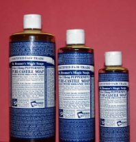 Dr. Bronner's Peppermint Liquid Soap 